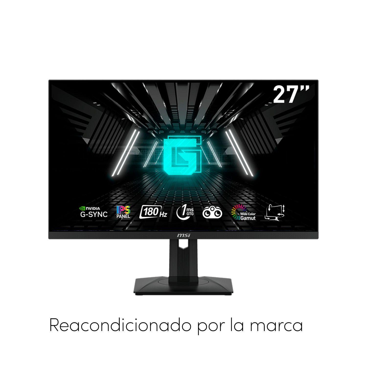 Monitor Gamer MSI G274PF 27" FHD Ips 180hz 1ms Hdmi Dport-1