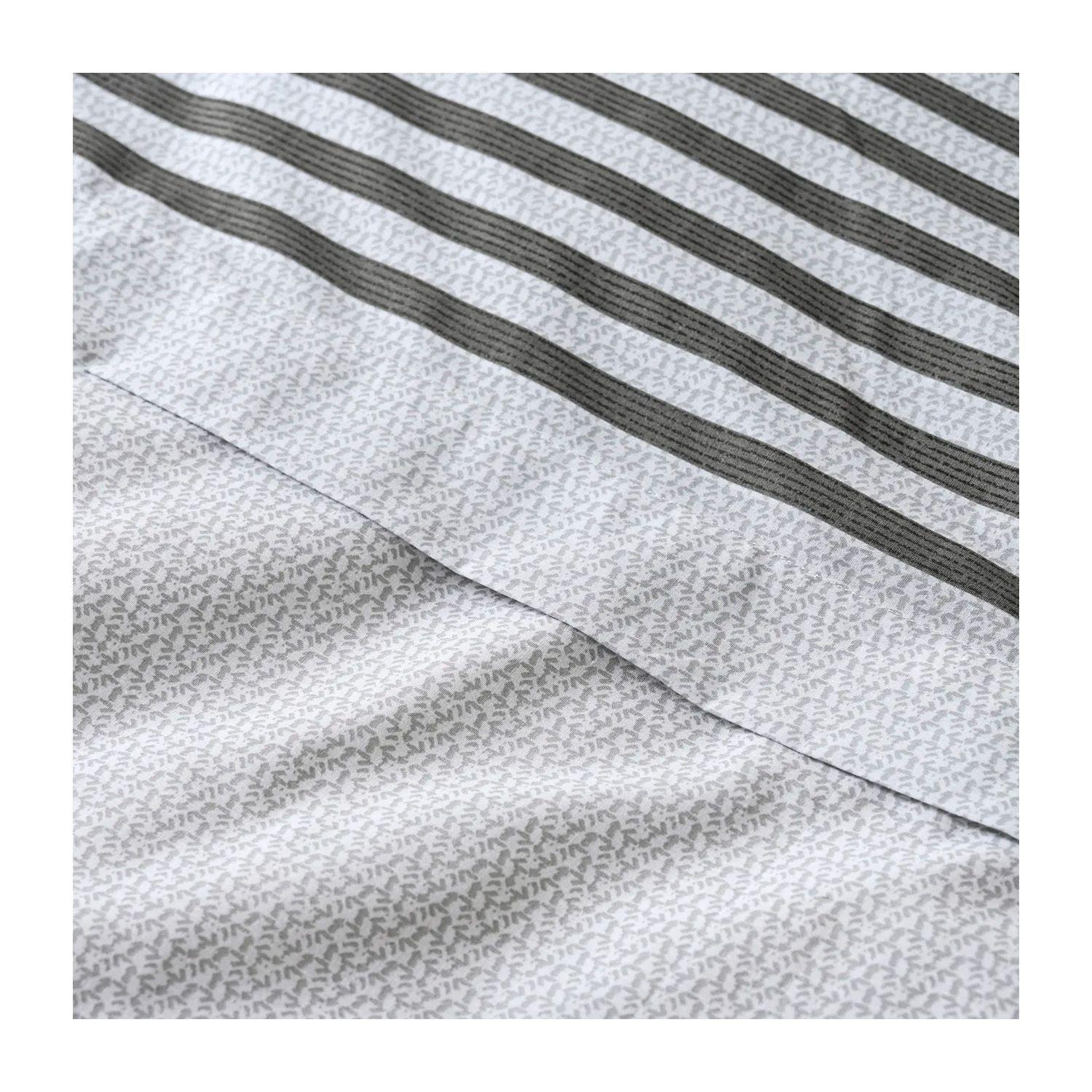 Plumón Super King Cannon + Jgo. Sábanas 200 Hilos Chains-3