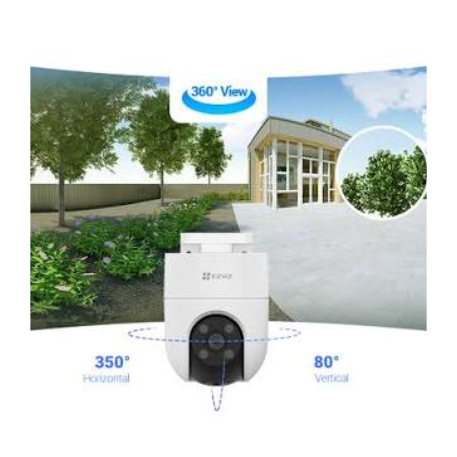 Camara de Seguridad PT Exterior Ezviz H8C Pro 2K IA 360 Wifi Seguimiento-2