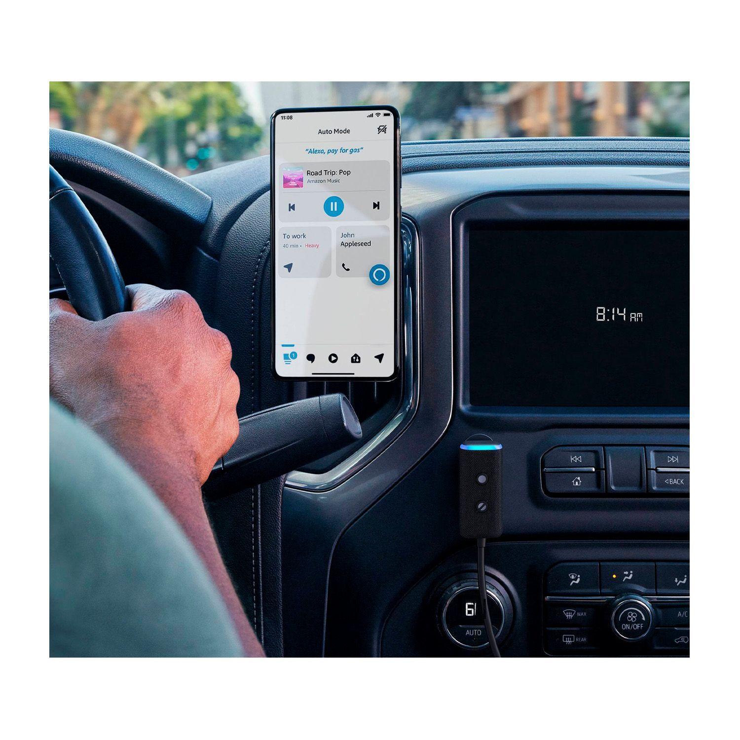 Asistente de Voz Amazon Echo Auto 2nd Gen con Alexa-3
