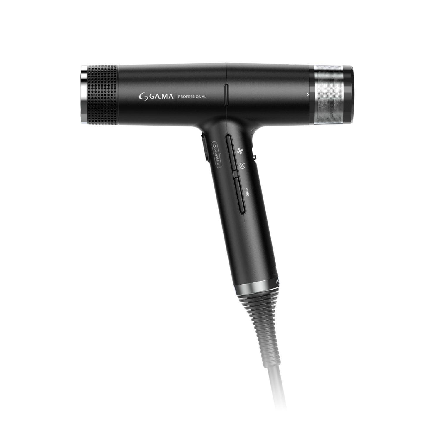 Secador de Pelo Gama Profesional IQ1 Perfetto Negro 1600W-0