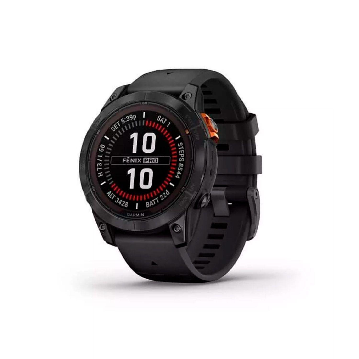 Reloj Garmin Fenix 7 Pro Solar Glass No WiFi Slate Grey 47mm-0