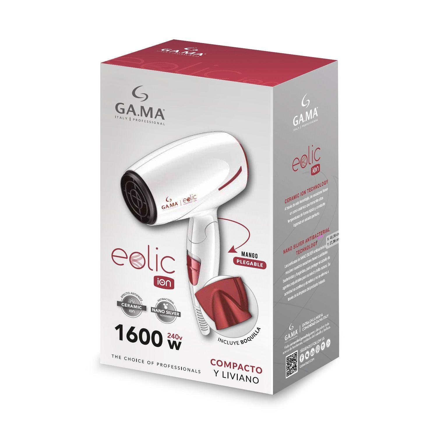 Secador de Pelo Gama Eolic Ceramic St 220 1650W-3