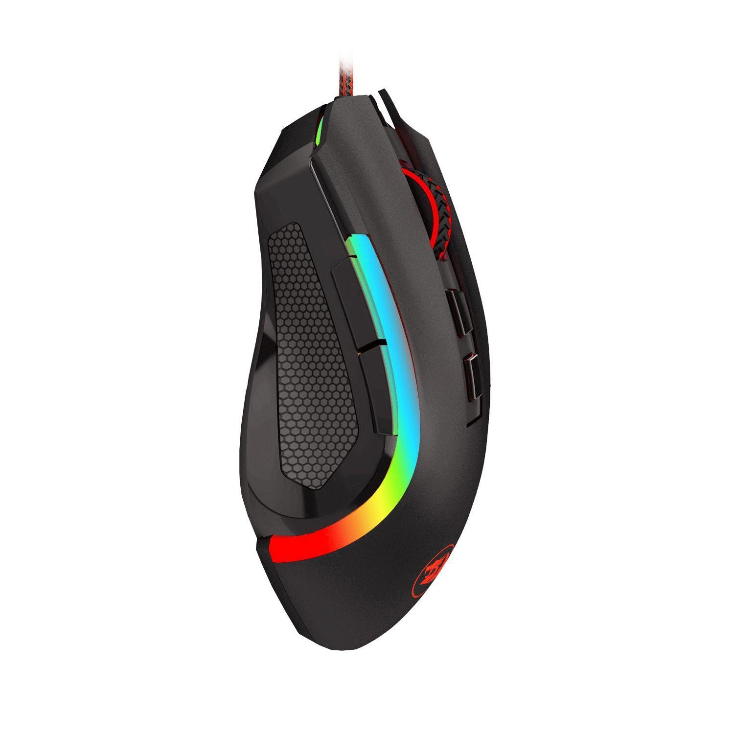 Mouse Gamer Redragon M607 Griffin RGB 7200dpi Negro-2