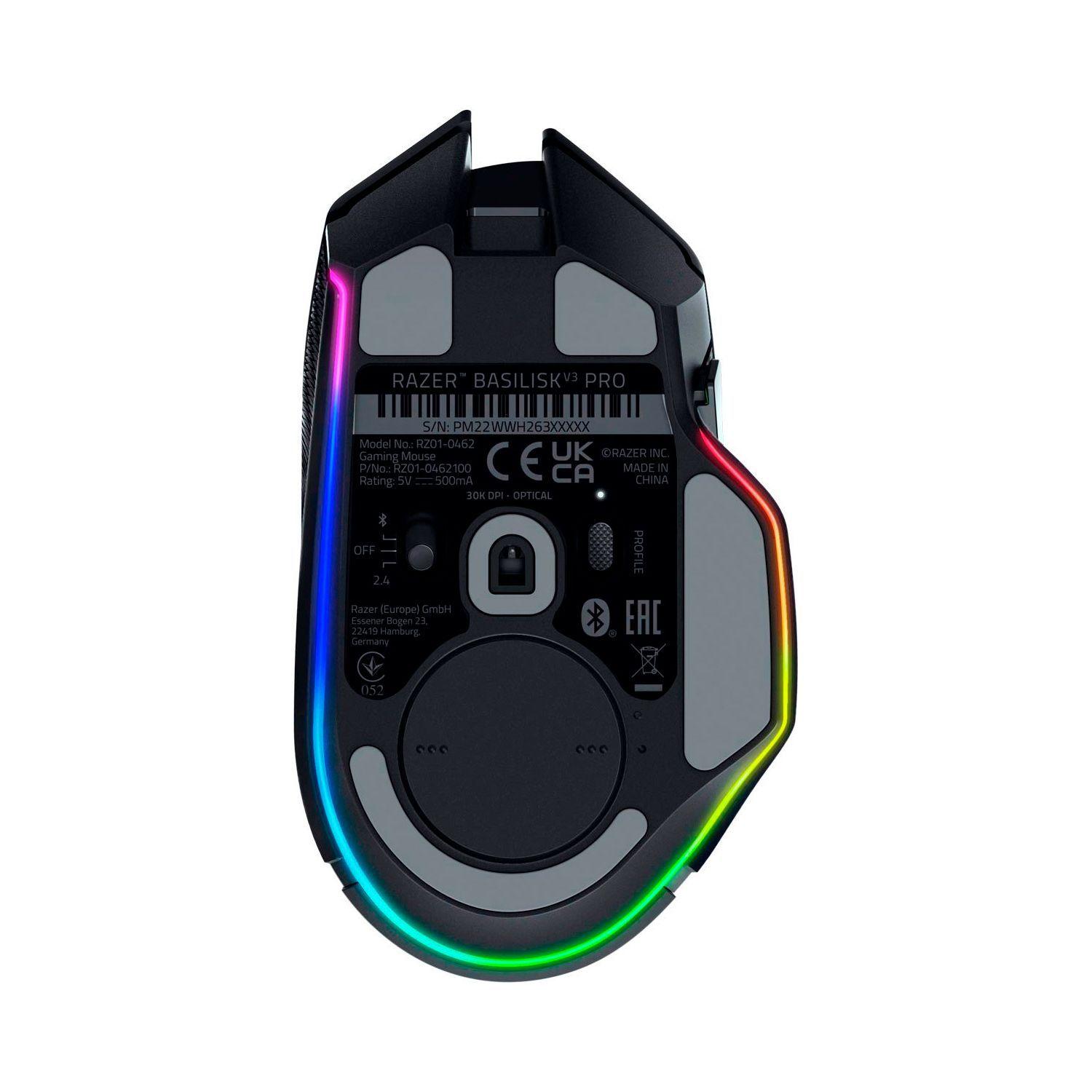 Mouse Inalámbrico Razer Basilisk V3 Pro Negro RGB-3