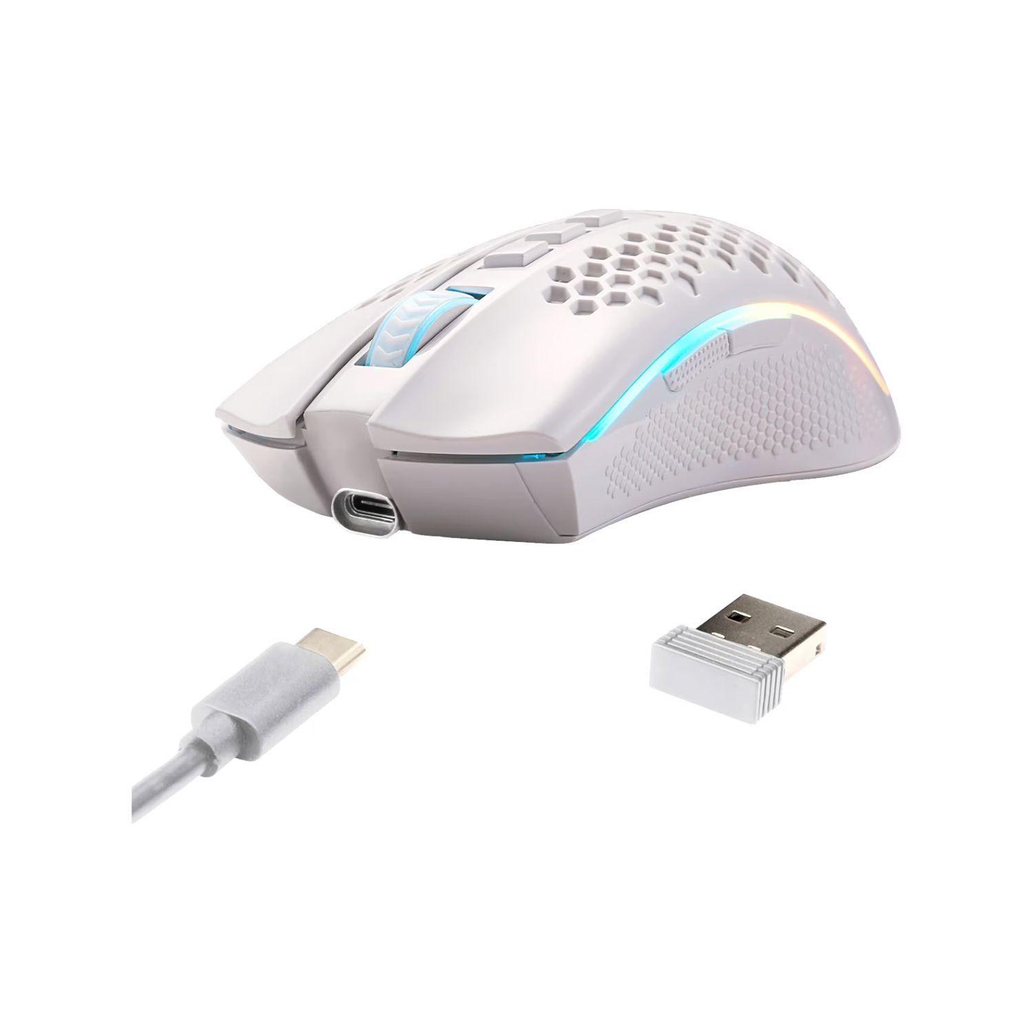 Mouse Gamer Redragon Storm Pro White M808W-KS RGB-2