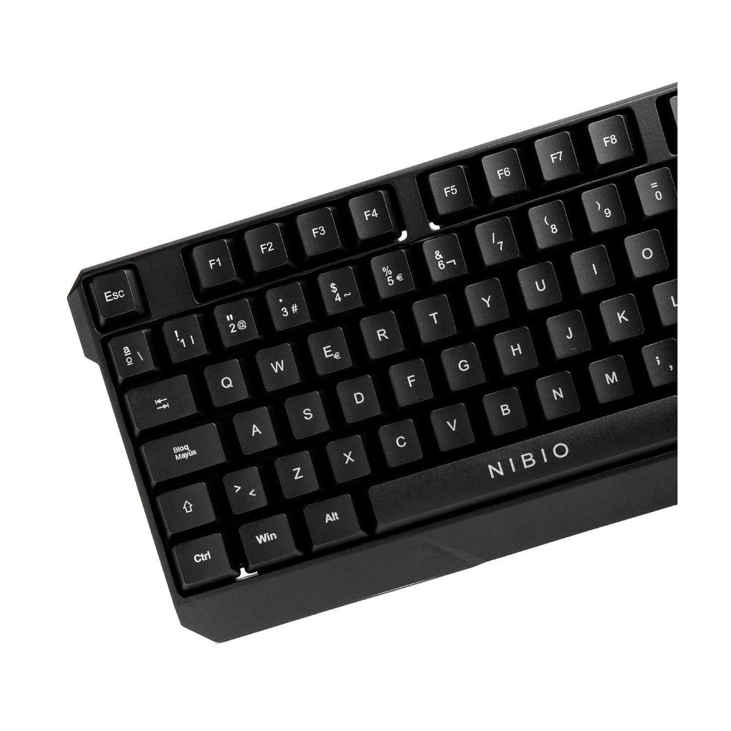 Pack Gamer Nibio Mouse Gear Teclado Strike RGB-3
