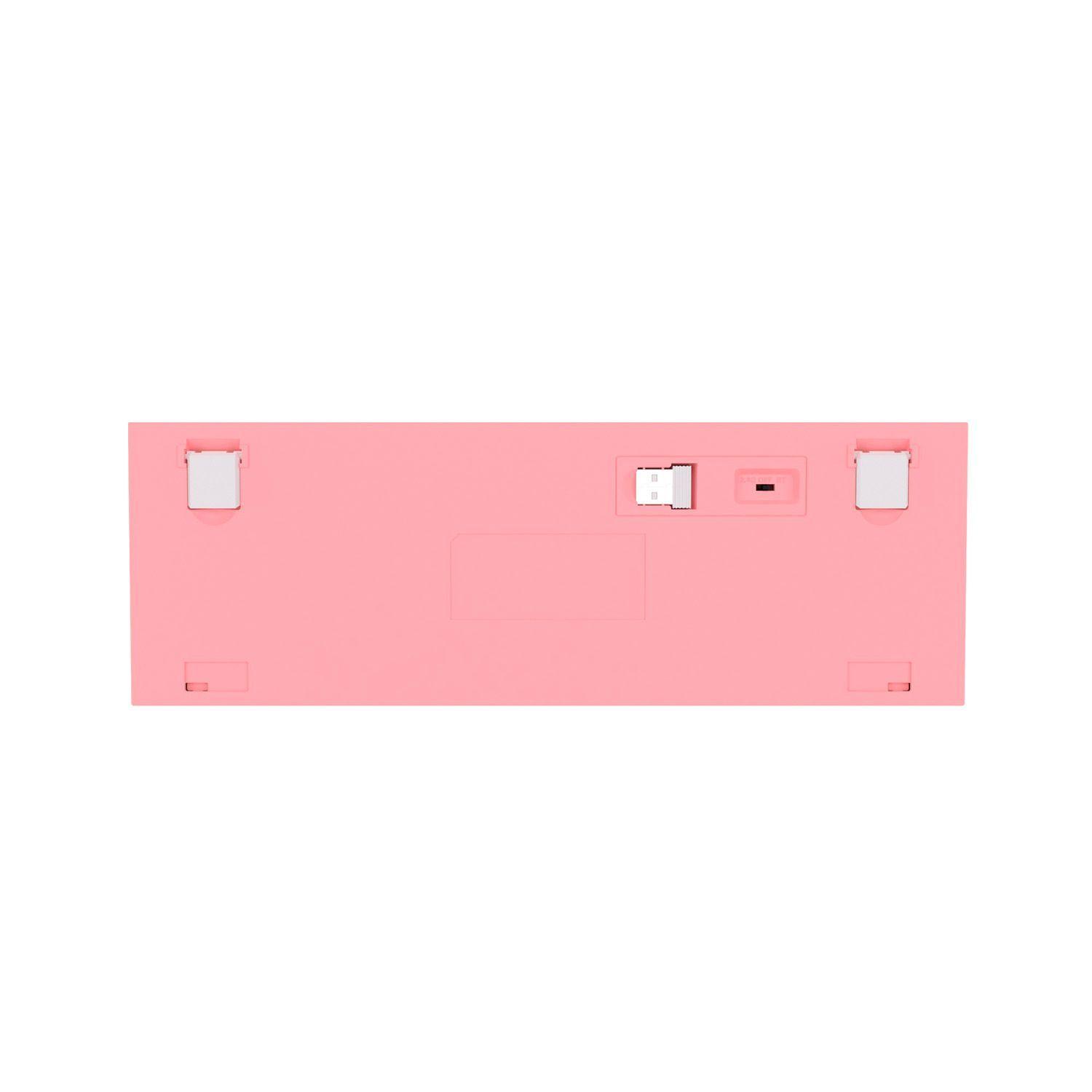 Teclado Inalámbrico Redragon Fizz Pro K616-RGB Pink/White-3