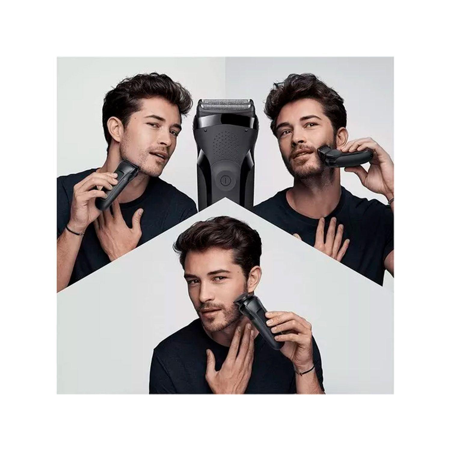 Maquina de afeitar Braun Shaver 300 Black-3