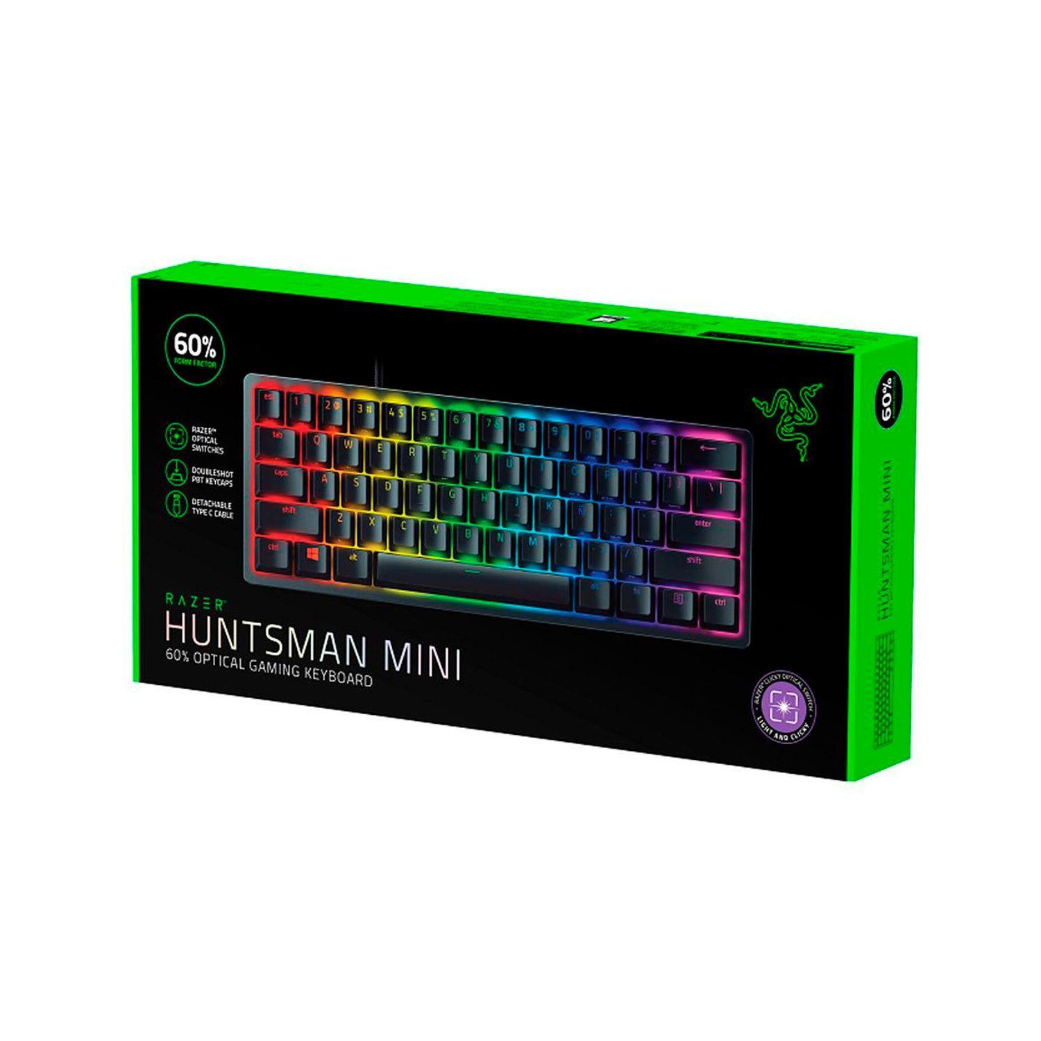 Teclado Razer Huntsman Mini Black Purple Switch Español-3