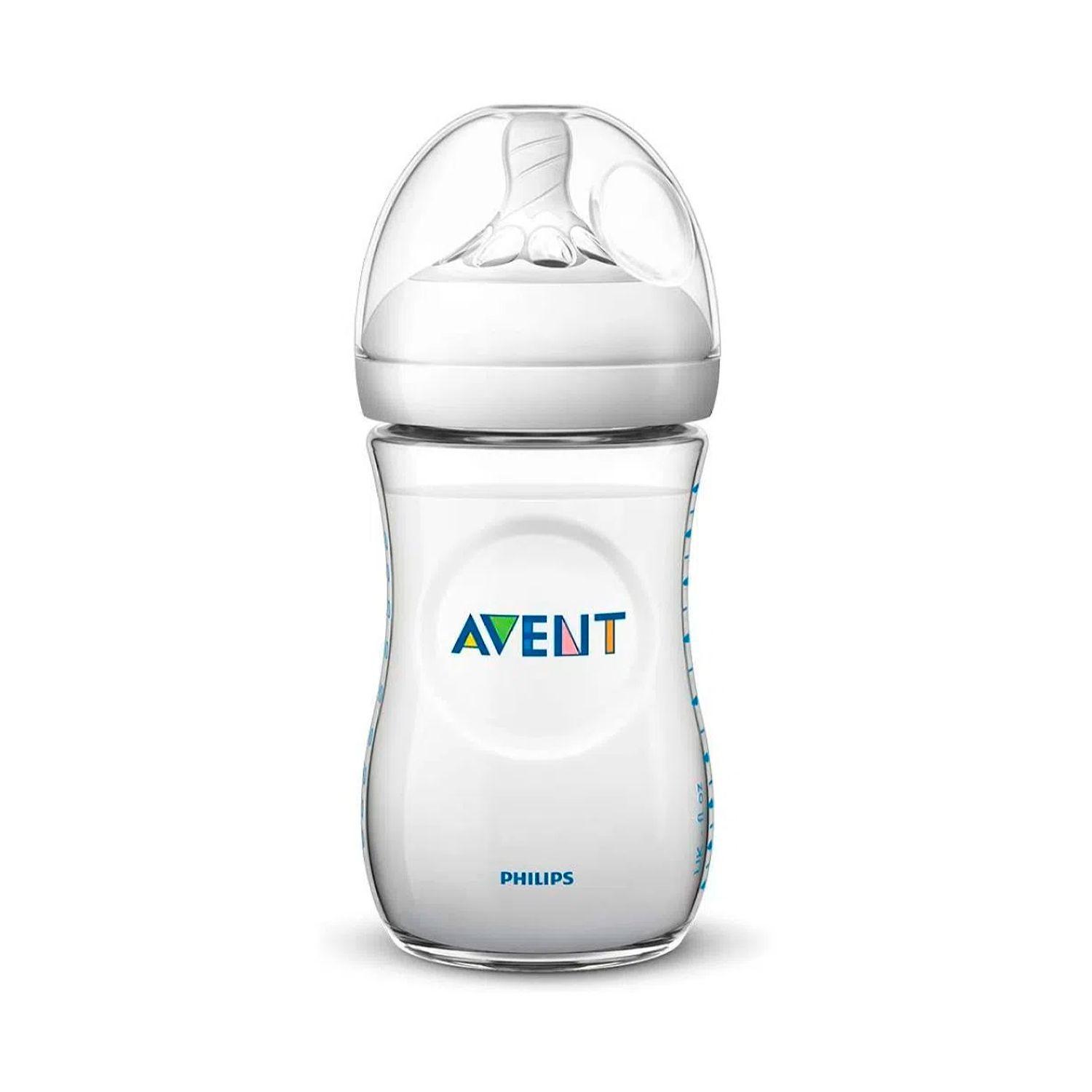 Mamadera Avent Natural 1m+ 260ml Libre BPA-0