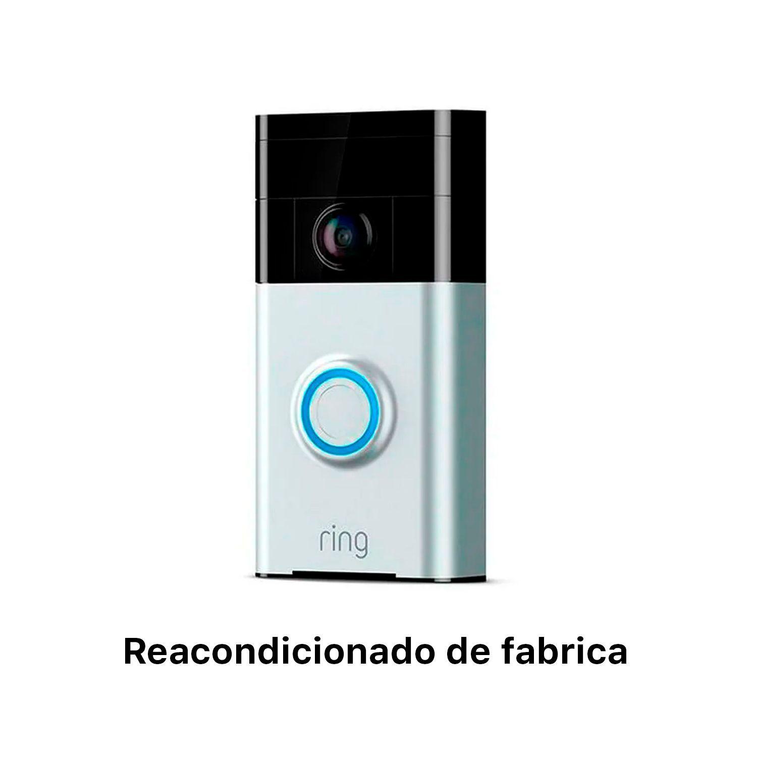 Timbre Inteligente Ring Video Doorbell 2 Negro Gris-1