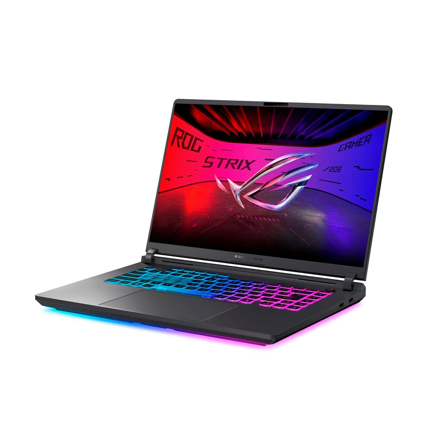 Notebook Gamer Asus Rog Strix G16 Intel i9 32GB 1TB SSD RTX5070 16' FHD Win11-2