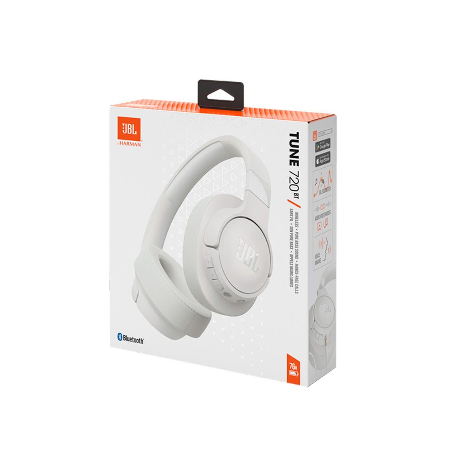 Audífonos Inalámbricos JBL Tune 720 BT Over Ear Blanco-3