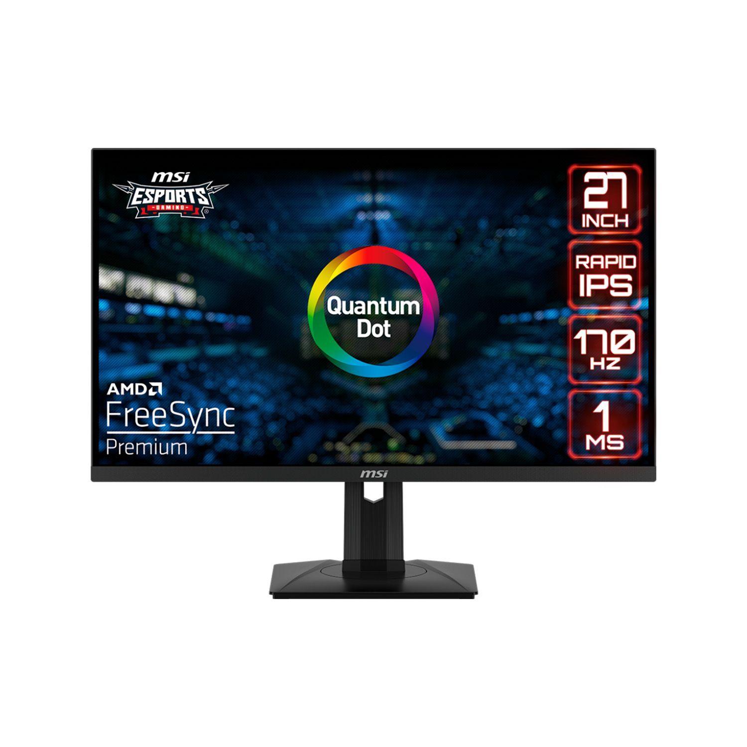 Monitor Gamer MSI G274QPFQD 27" QHD 2K Quantum Dot 170hz 1ms-0