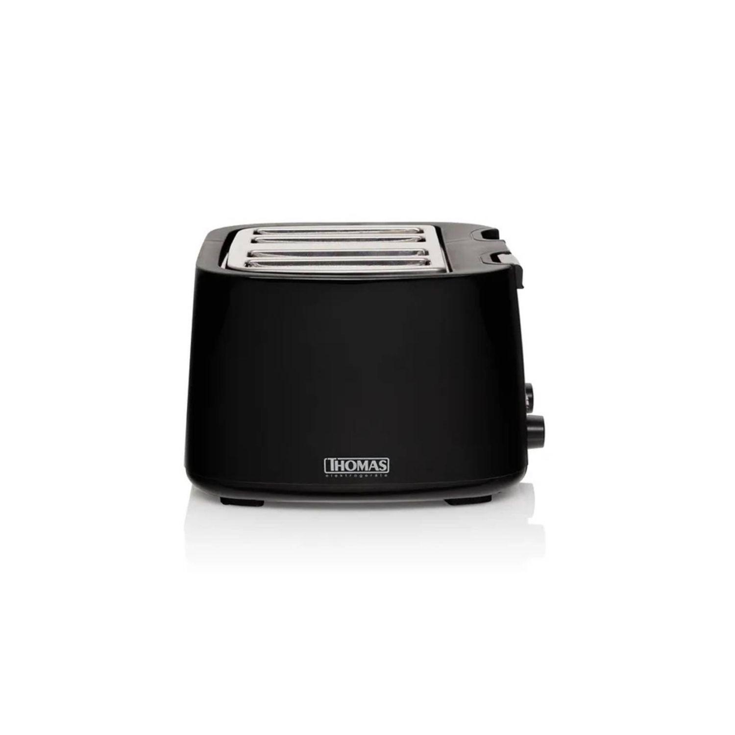 Tostador Eléctrico Thomas Th-126 4 Panes Negro 1500W-0