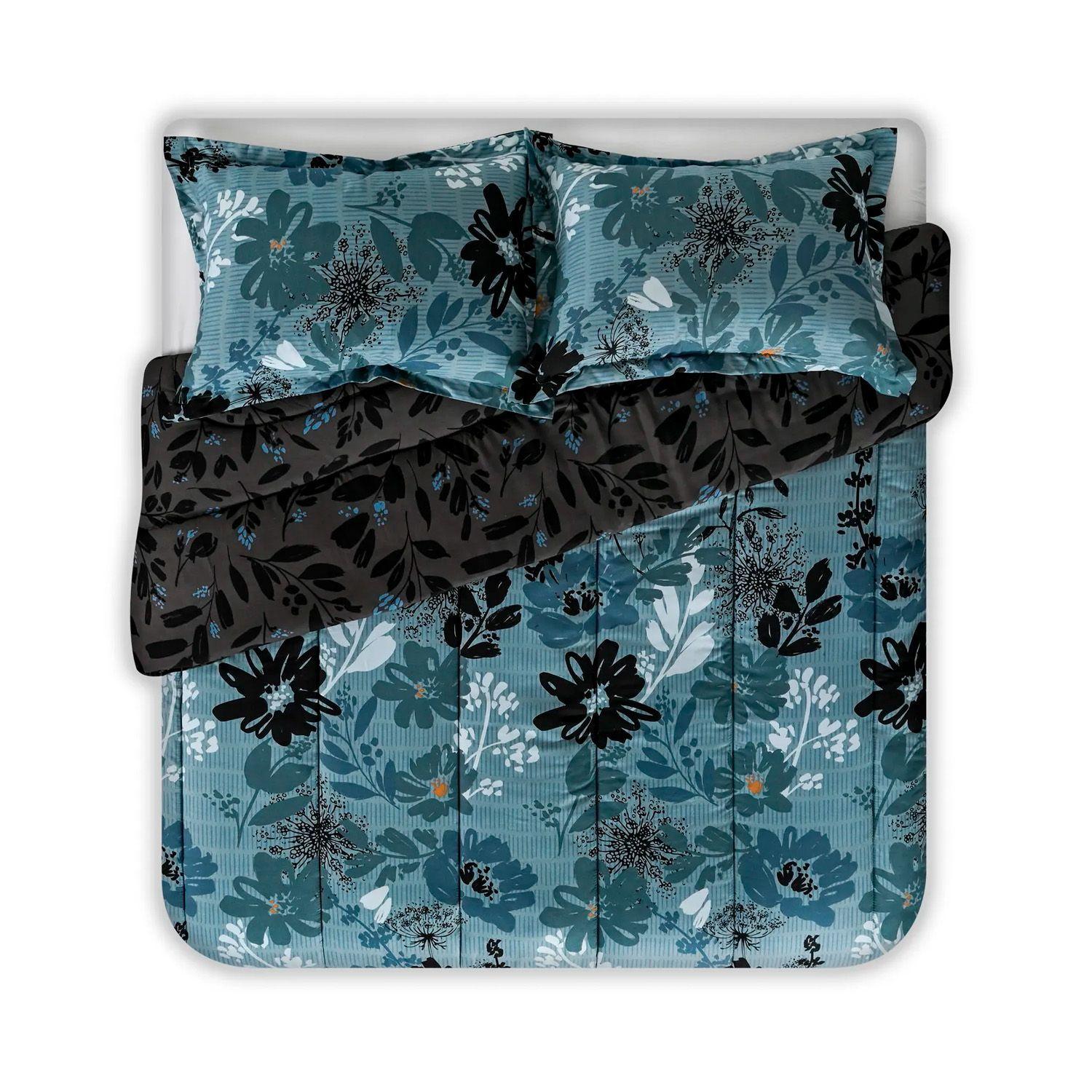 Plumón King Cannon + Jgo. Sábanas 200 Hilos Sunflower-1