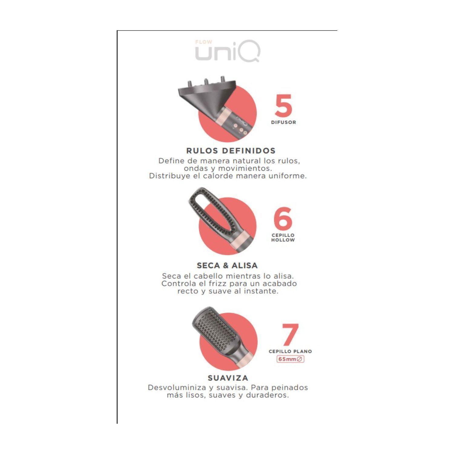 Cepillo Secador Gama Multistyler UniQ Styler Flow 15 en 1-2