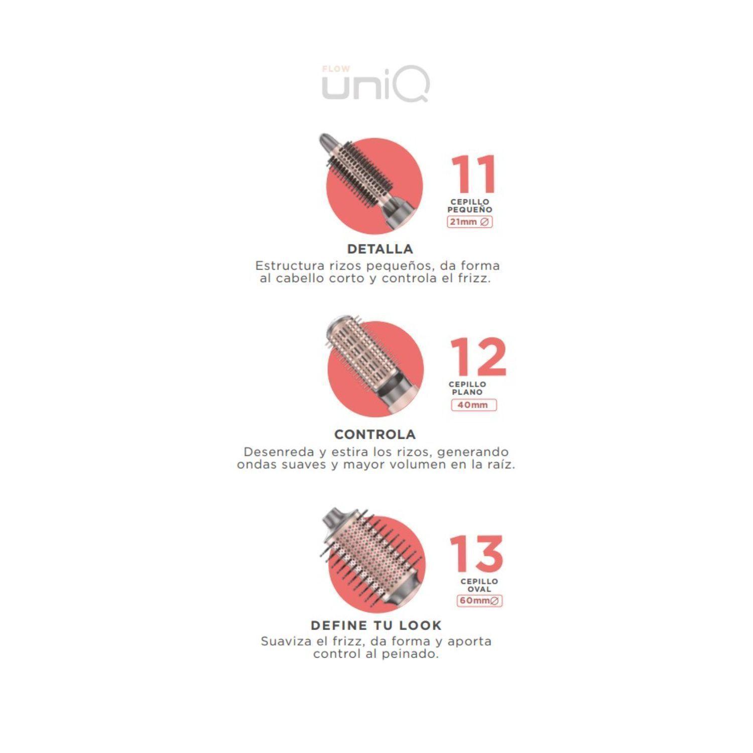 Cepillo Secador Gama Multistyler UniQ Styler Flow 15 en 1-4