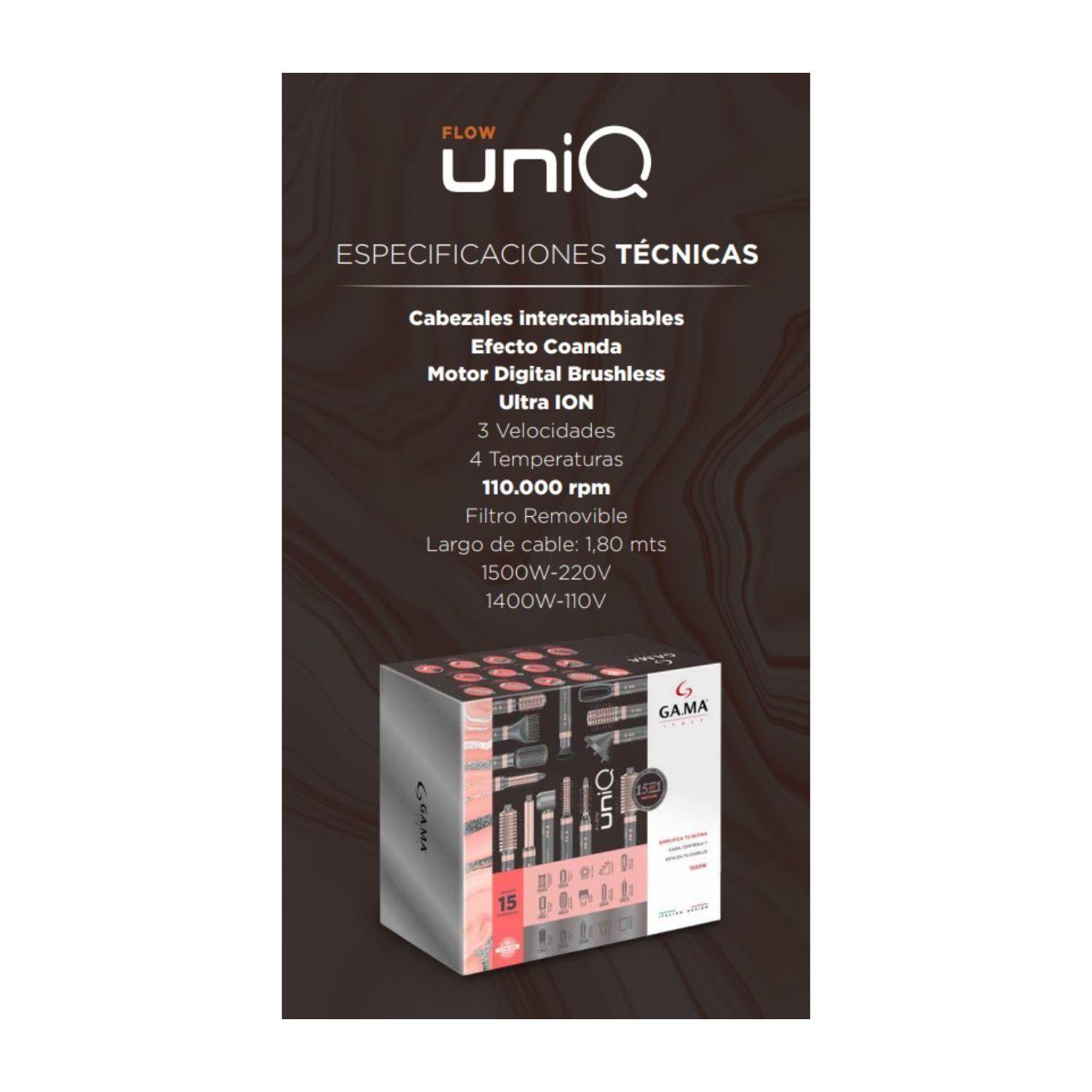 Cepillo Secador Gama Multistyler UniQ Styler Flow 15 en 1-6