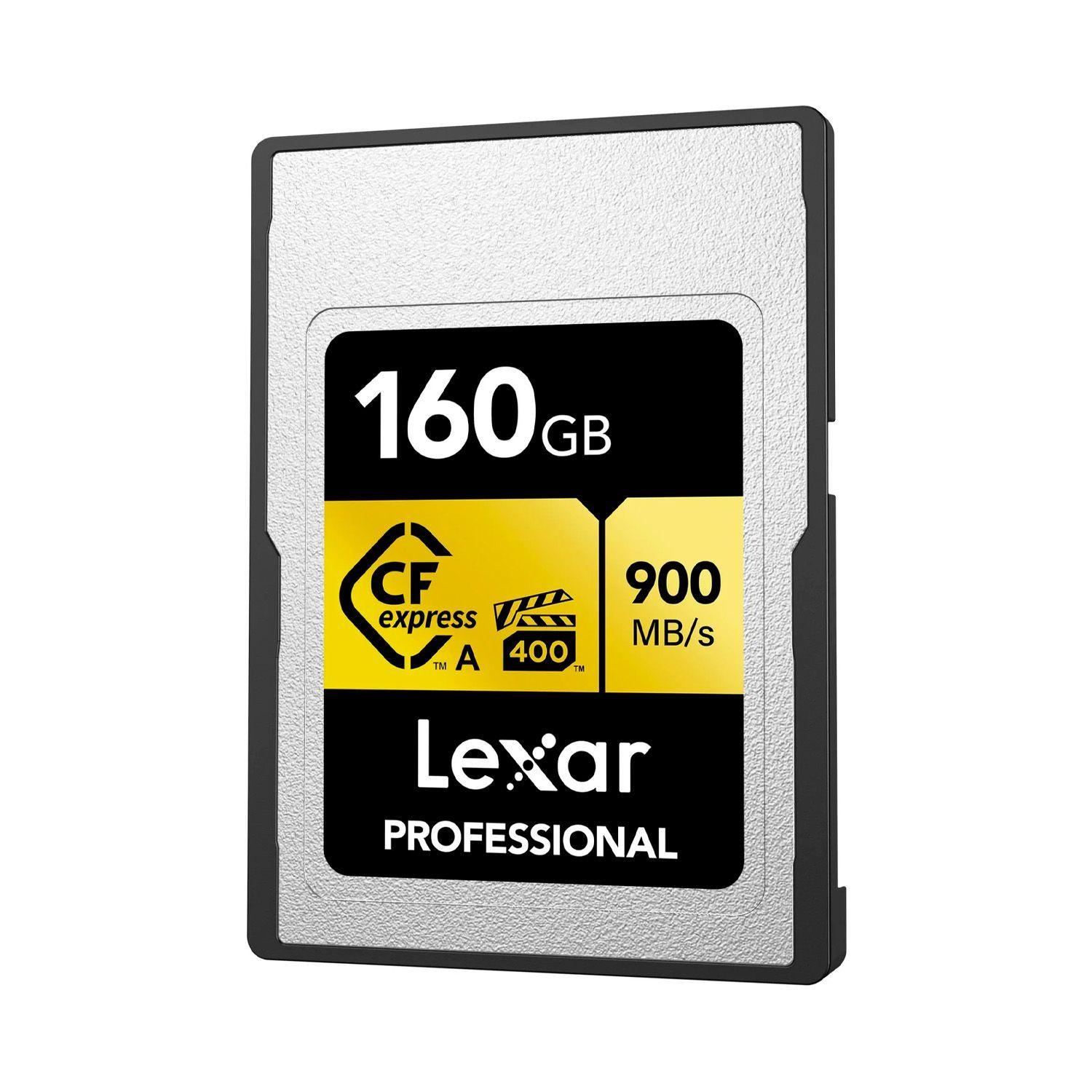 Tarjeta de Memoria Lexar CFexpress Tipo A 160GB Gold 900mb/s 8K-3