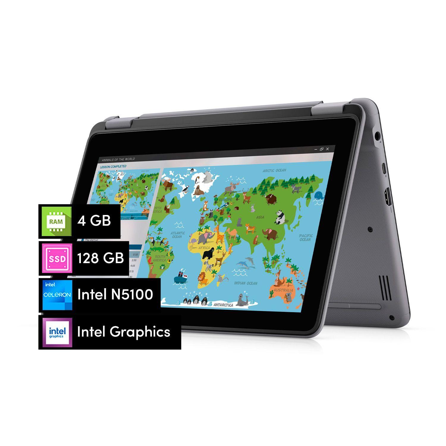 Dell Latitude 3120 Celeron 4GB 128SSD 11.6" HD Táctil W11-0