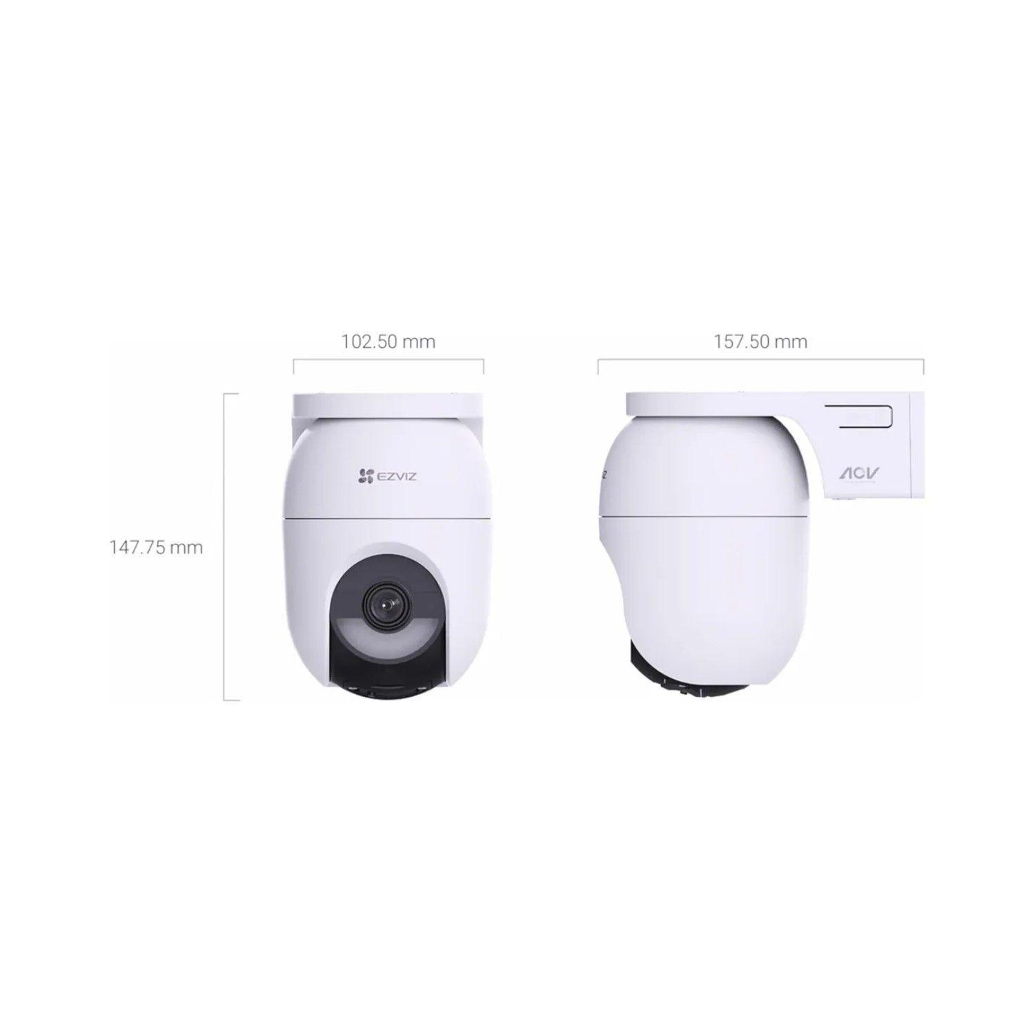Camara de Seguridad PT Ezviz CB8C 2K WiFI con Panel Solar IR 15M 5200mA IA-2