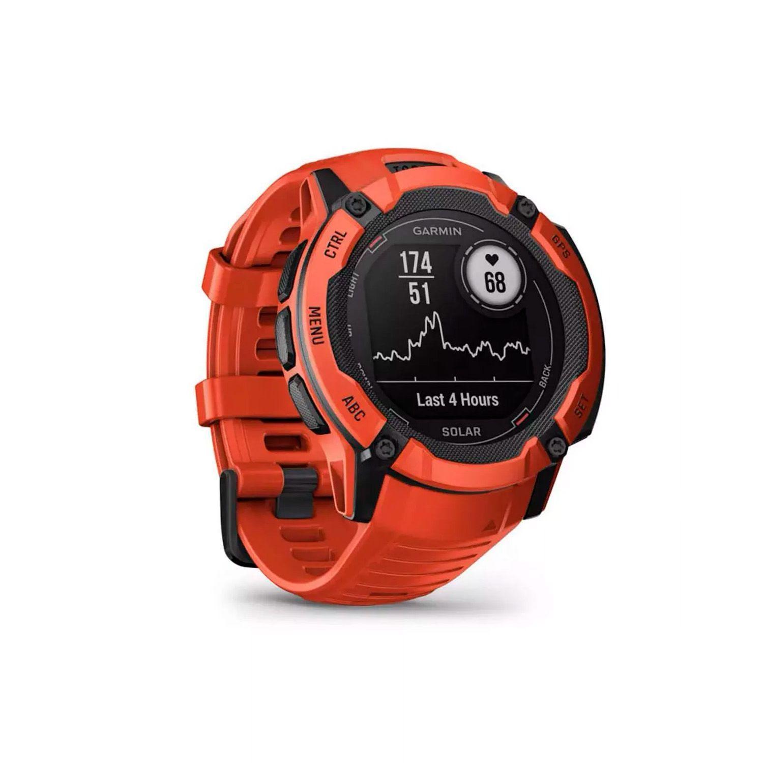 Reloj Garmin Instinc 2x Solar Flame Red-2