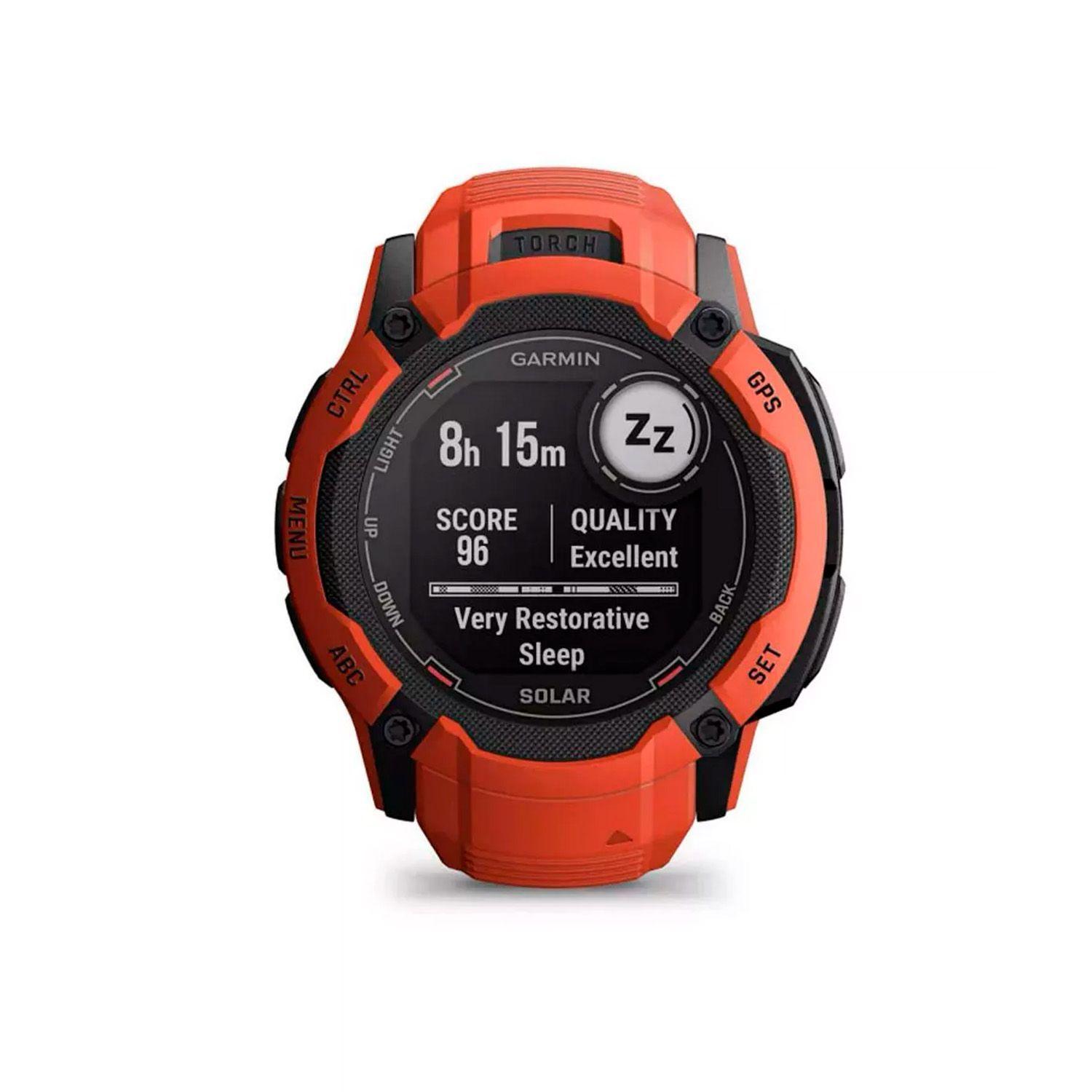 Reloj Garmin Instinc 2x Solar Flame Red-3