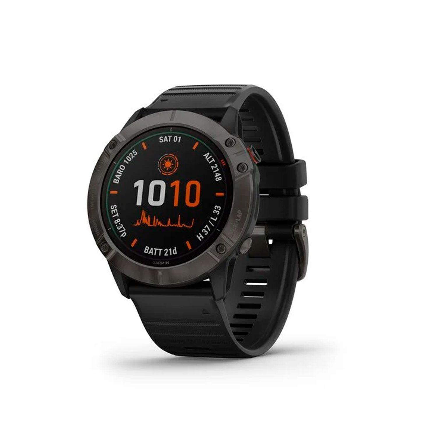 Smartwatch Garmin Fenix 6x Pro Solar GPS Gris-0