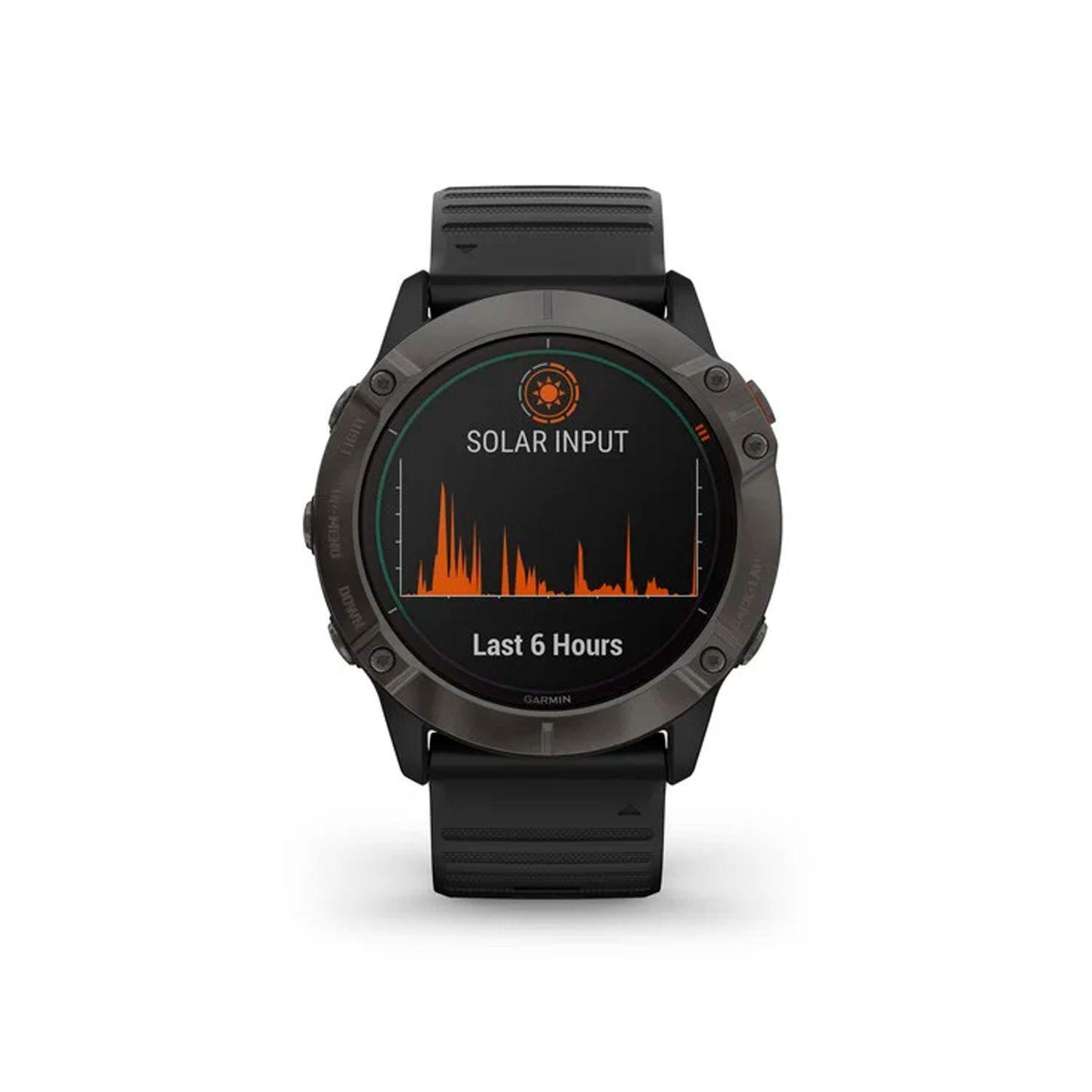 Smartwatch Garmin Fenix 6x Pro Solar GPS Gris-1