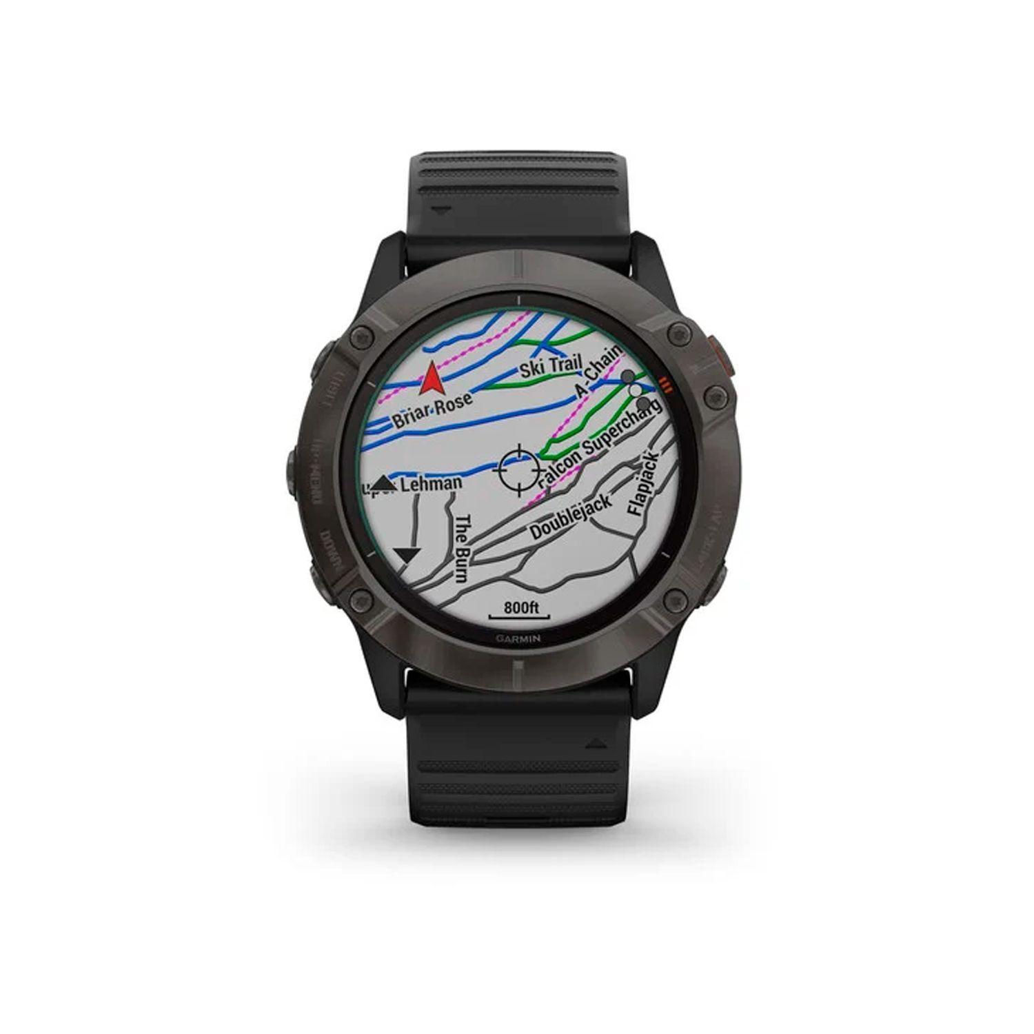 Smartwatch Garmin Fenix 6x Pro Solar GPS Gris-3
