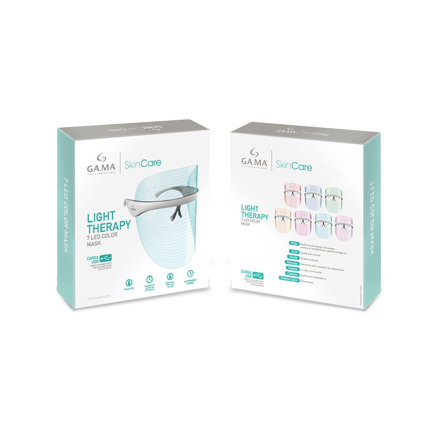 Mascara Facial Led Gama Face 7 Led Mask USB-2