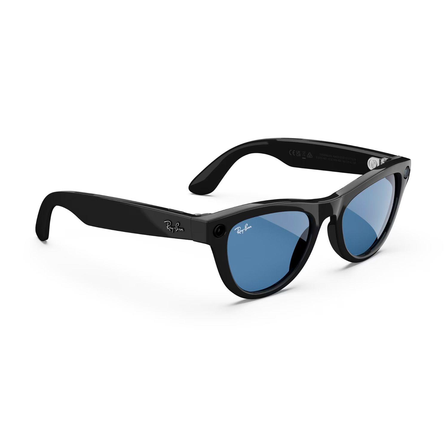 Lentes Inteligentes Ray Ban Meta Skyler Gen 1 Black Cerulean Blue Transitions-2
