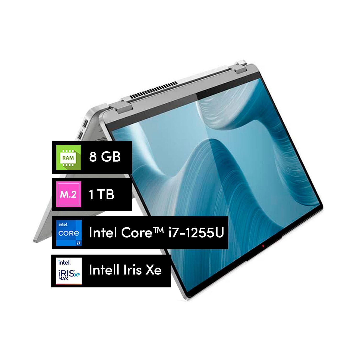 Notebook 2 en 1 Lenovo Flex 5 Intel i7 8GB 512GBSSD 16 Táctil-0