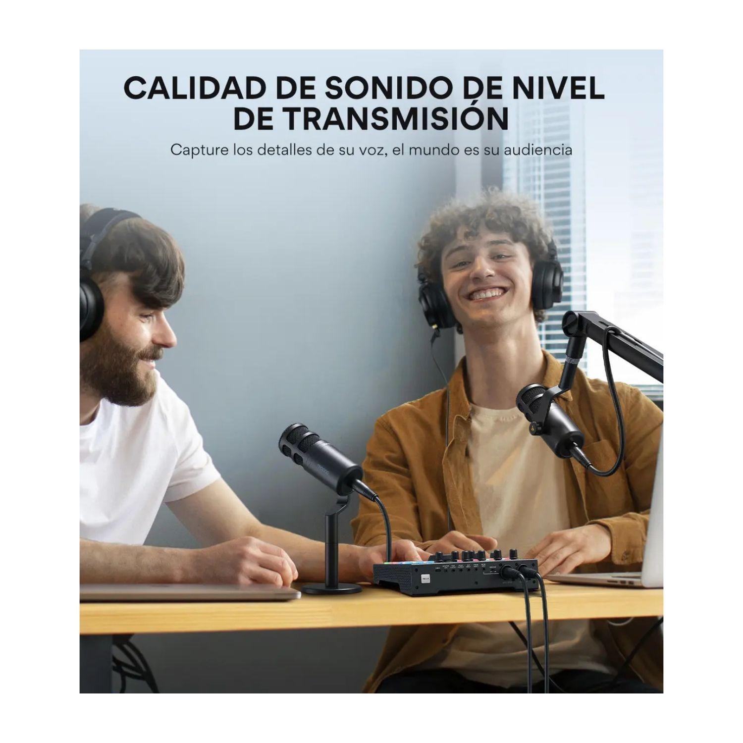 Microfono Dinamico Maono PD100 XLR Grabacion y Podcast-3