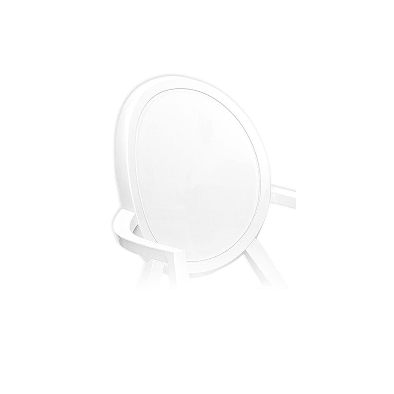 Pack 2 Sillas Art Ghost Con Brazos Blanca-2