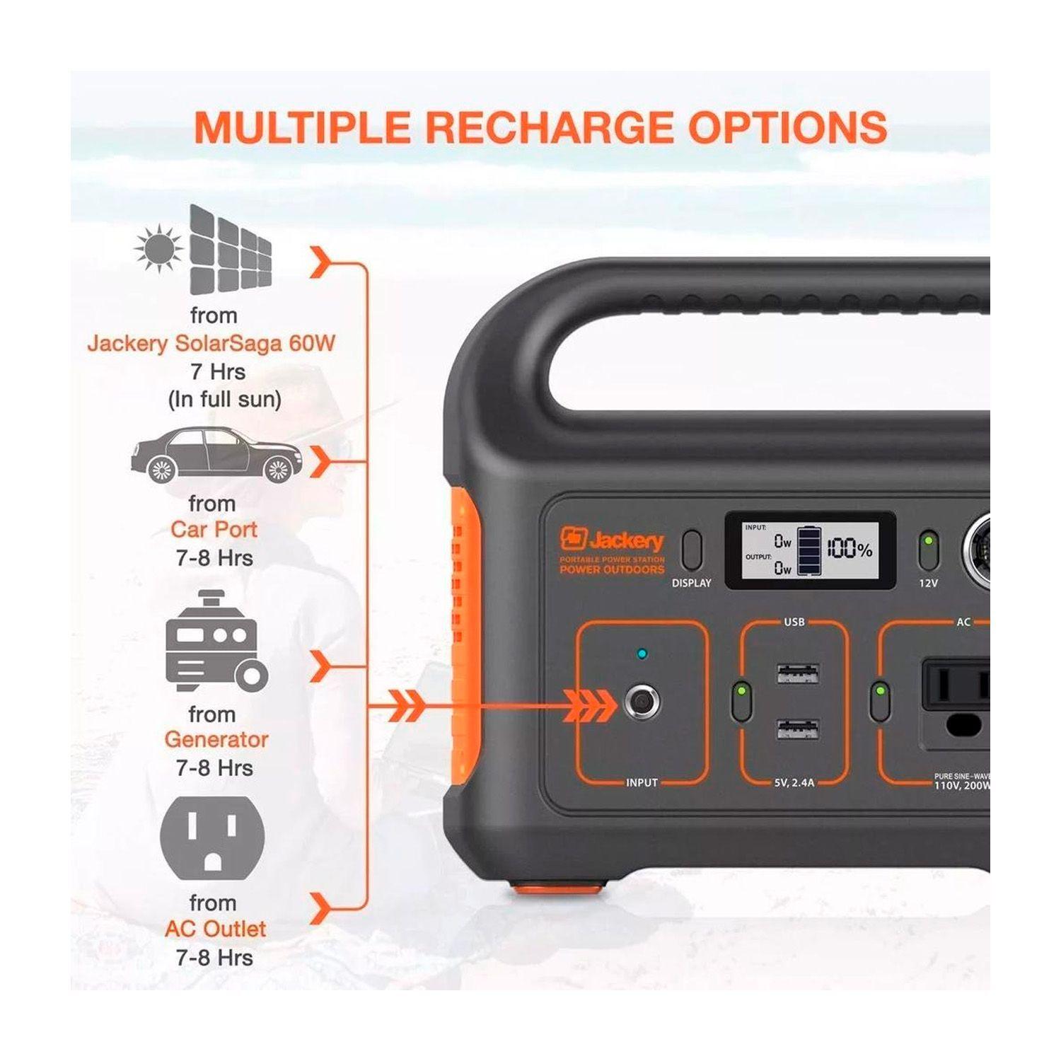 Estación de Energía Portátil Jackery Explorer 240 Outdoor-2