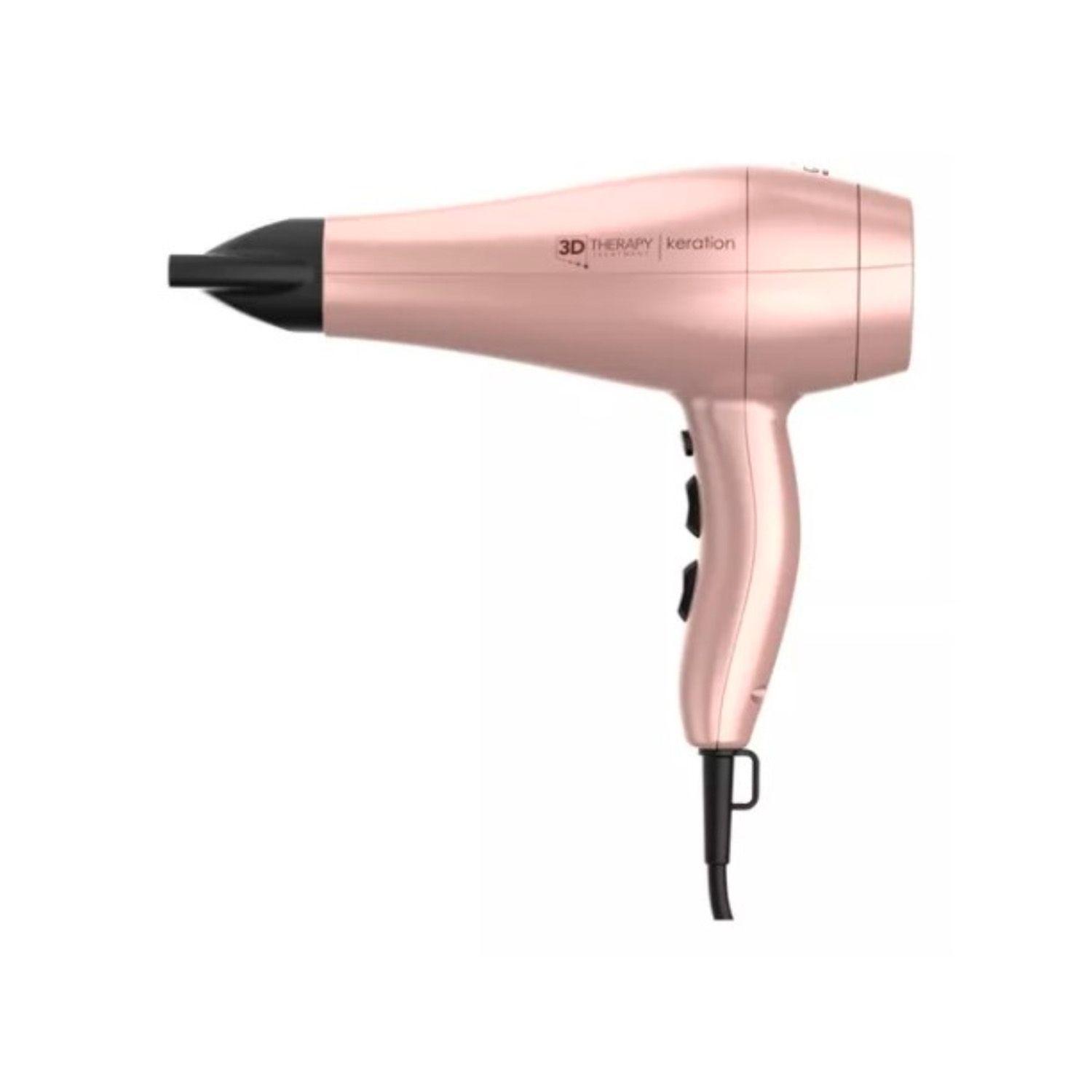 Secador de Pelo Gama Diva 3D Keration Ceramic Ion 2200W Rosa-0