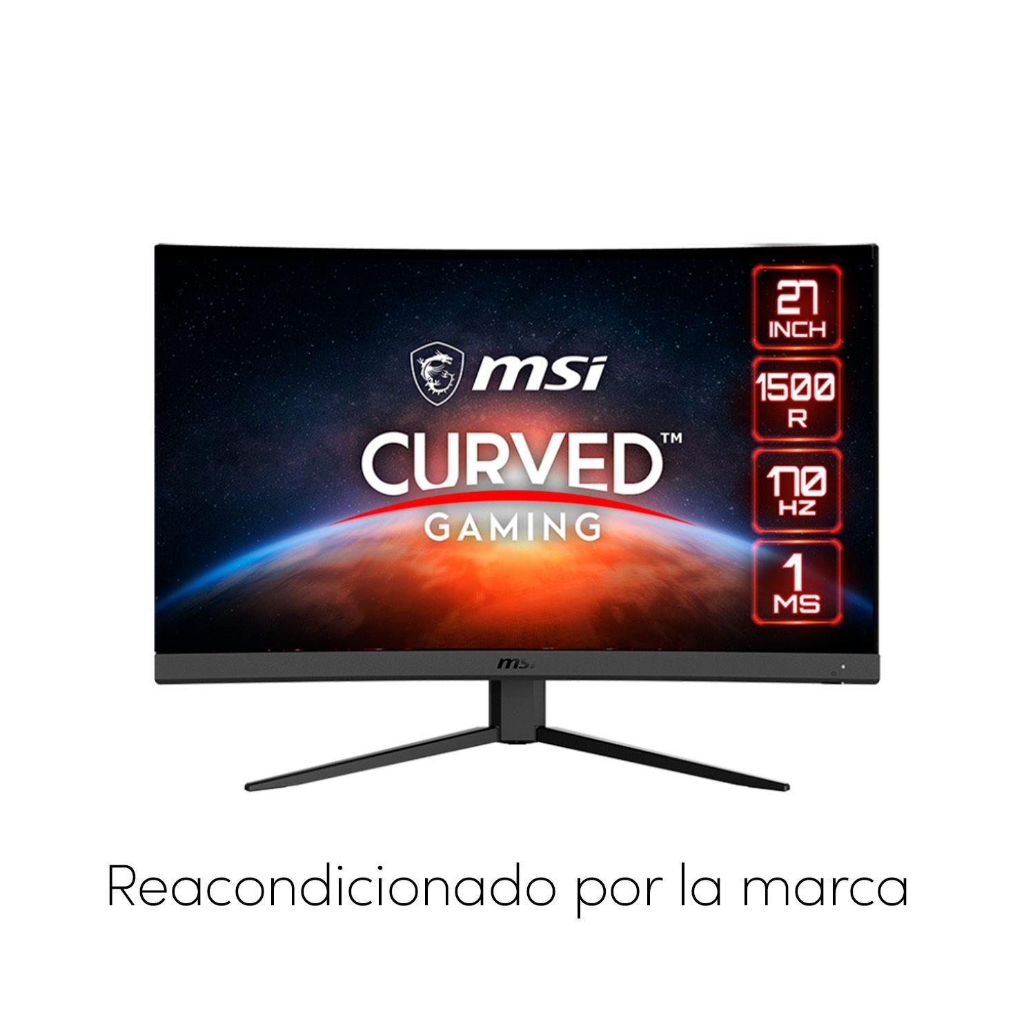 Monitor Curvo Gamer MSI G27C4S2 27" FHD 170hz 1ms HDMI Dport-1