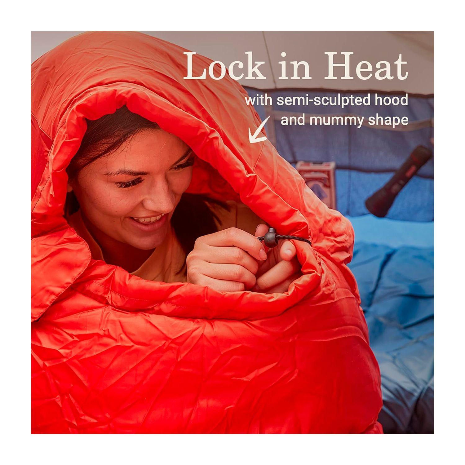 Saco de Dormir Coleman Tidelands 40 Mummy Rojo-2