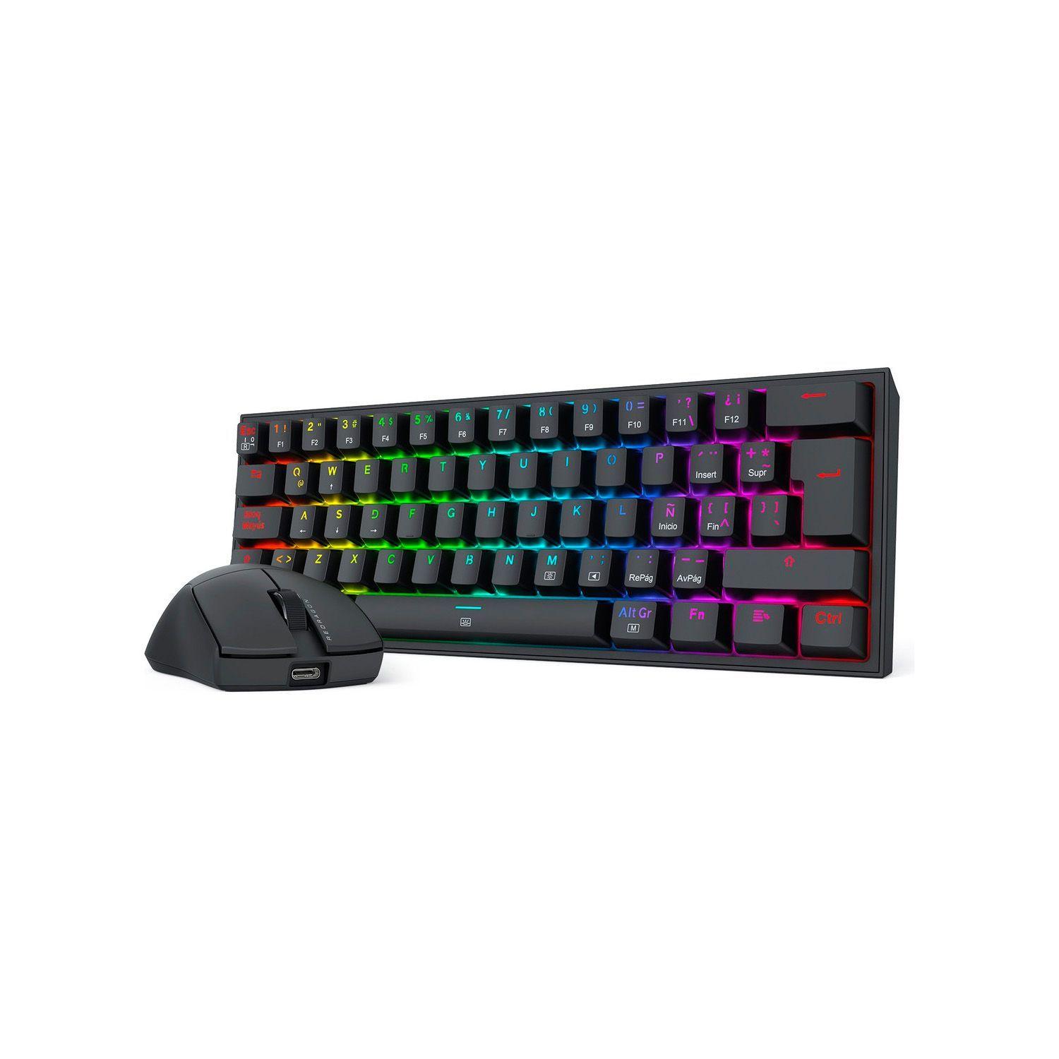 Kit Gamer Redragon S143 Teclado + Mouse Negro-2
