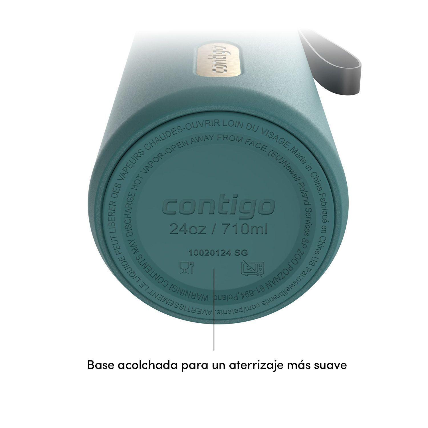 Botella Termica Contigo Dual Sip 710ml Verde Mineral Tea-2