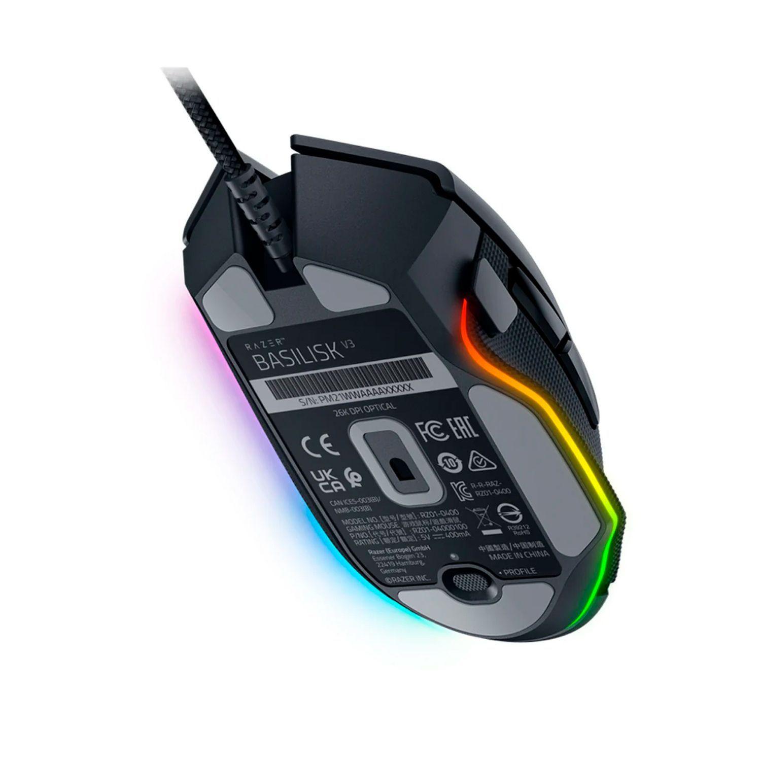 Mouse Gamer Razer Basilik V3 Rgb 11 botones 26000dpi-2