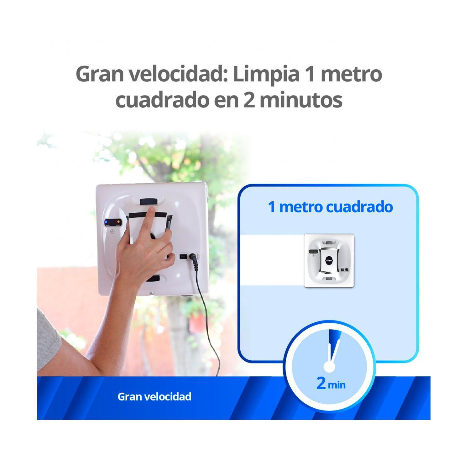 Aspiradora Robot limpiavidrios Thorben Dual V-Bot 65W-2