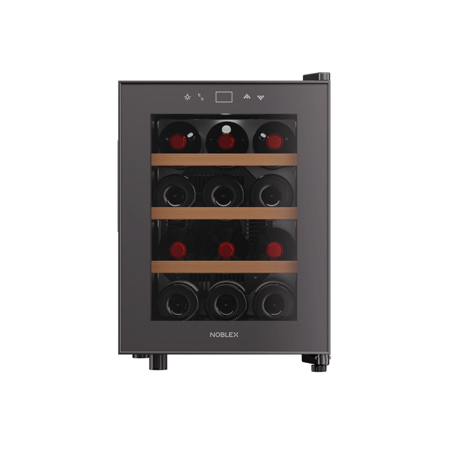 Cava De Vino Termoeléctrica Noblex 12 Botellas Panel Touch-2