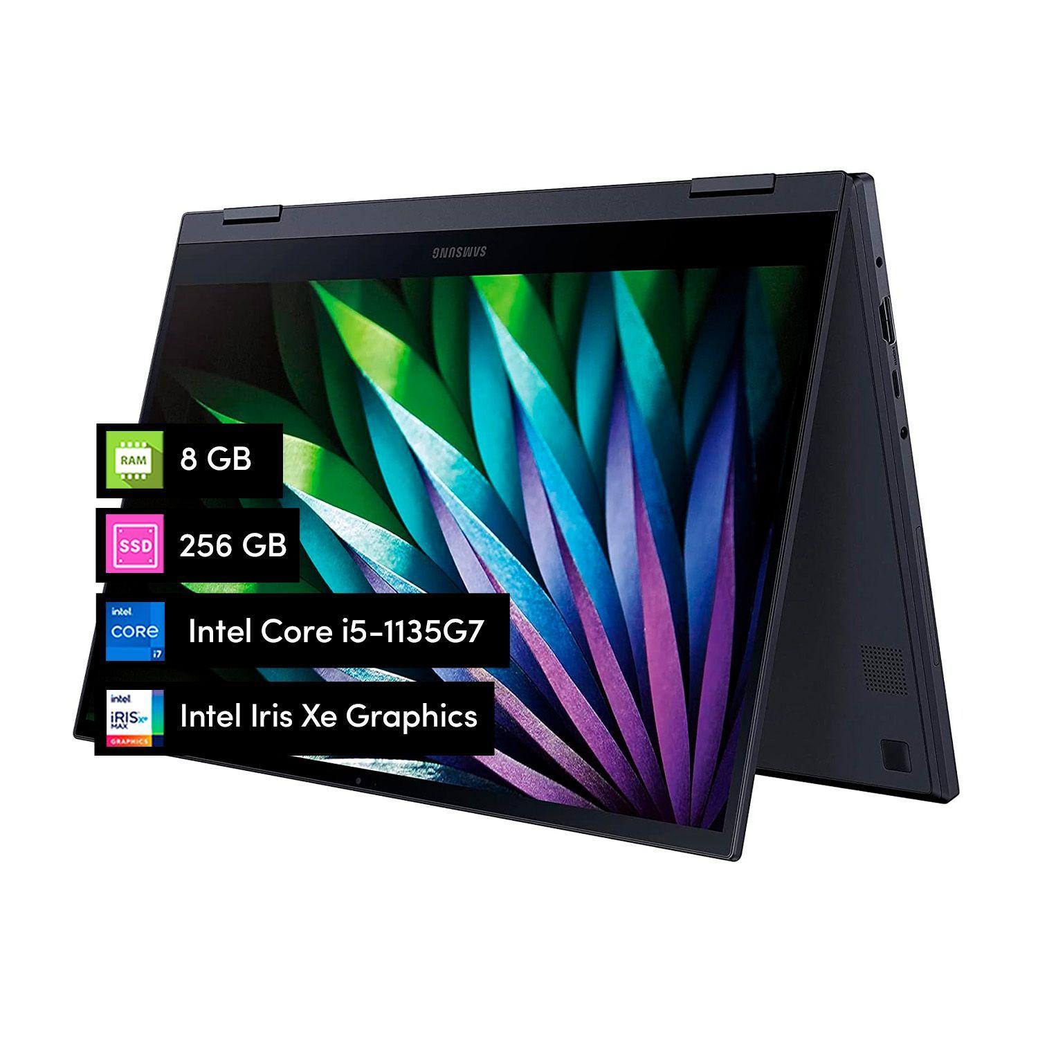 Notebook 2 en 1 Samsung Galaxy Book Flex2 i5 8GB 256GB SSD 13'-0