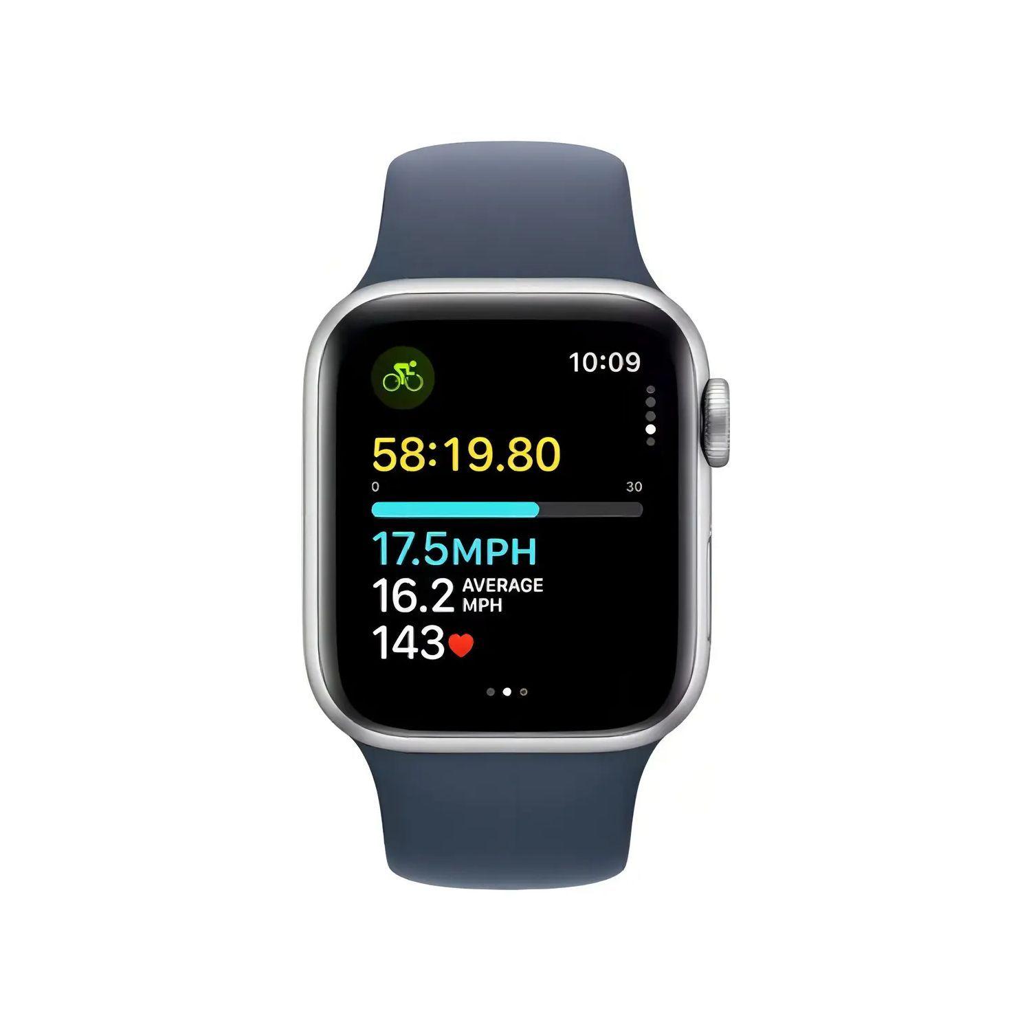 Apple Watch SE GPS (2da Gen) 40mm Caja Aluminio Correa Azul-2