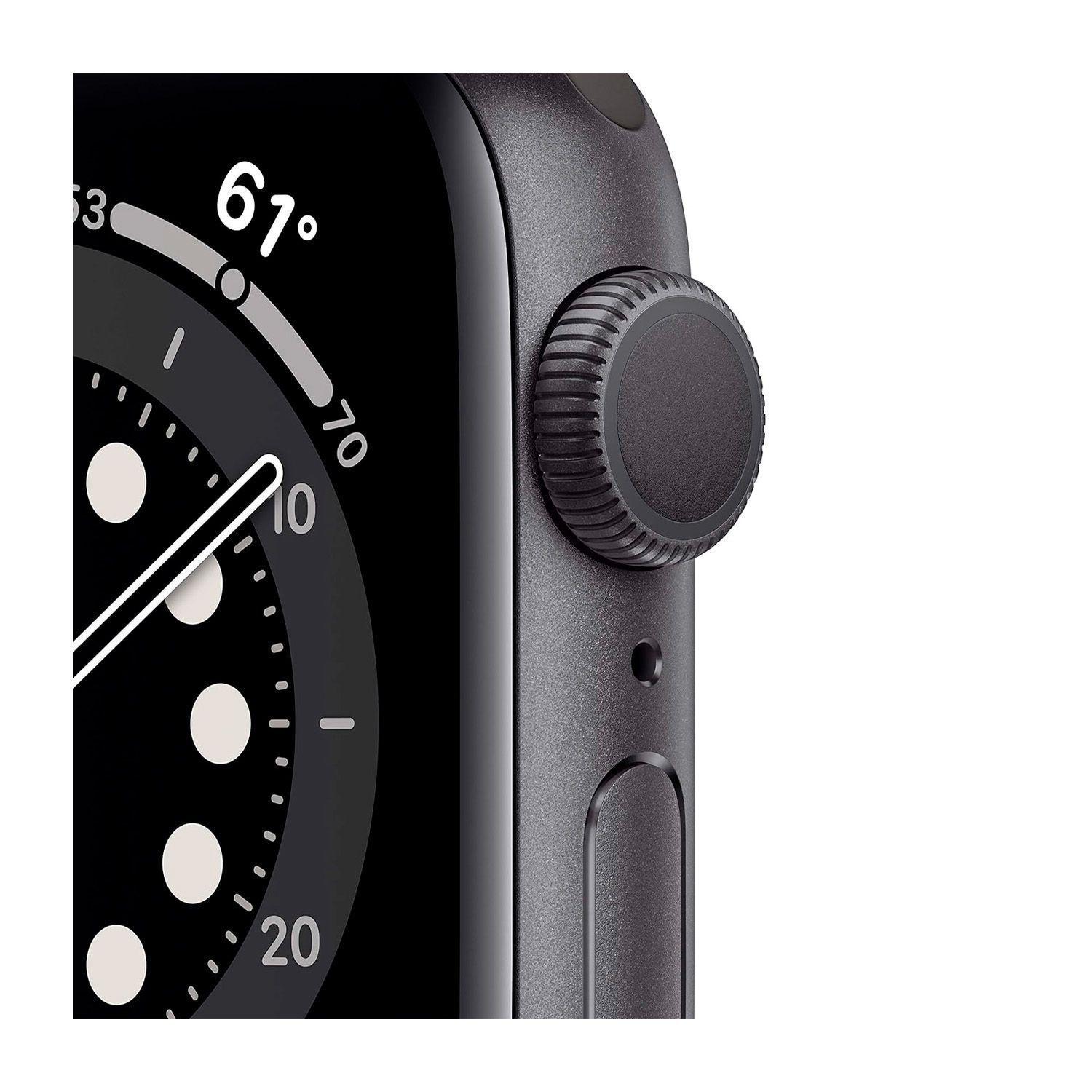 Reloj Apple Watch Series 6 40mm GPS + Wifi Space Gray Aluminum Case Black Sport Band-3