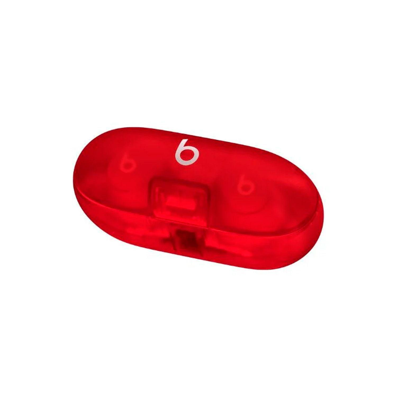 Audífonos Inalámbricos Beats Solo Buds Rojo Transparente-2